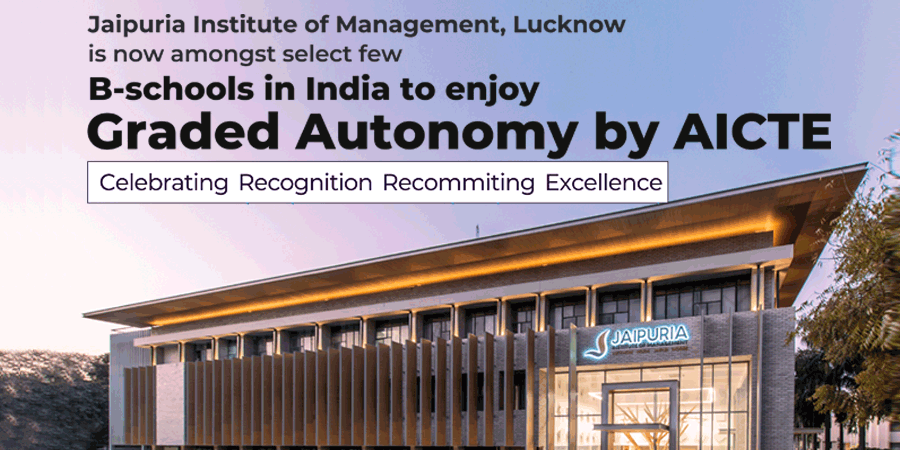 Jaipuria Institute of Management, Lucknow to become one of the few institutions in the country to bag that achievement