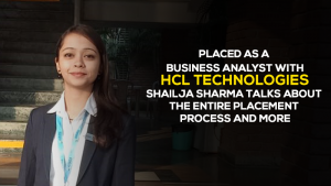 Shailja Sharma talks about the entire placement process and more