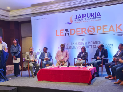 Jaipuria Institute of Management hosts 7th LeaderSpeak: Shaping Exceptional Indian CEOs on a Global Stage