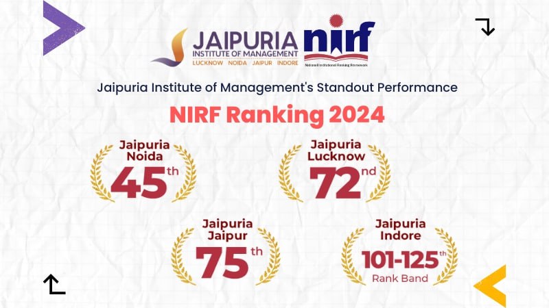 NIRF Ranking 2024: Jaipuria Institute of Management's Standout Performance