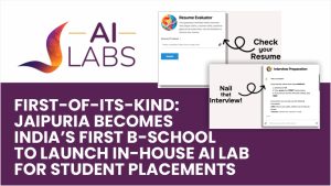 Jaipuria Launches India's First In-House AI Placement Lab