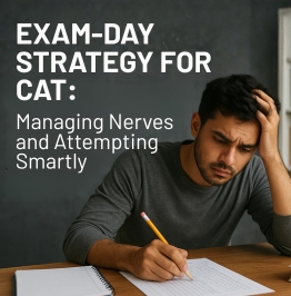 Exam-Day Strategy for CAT: Managing Nerves and Attempting Smartly
