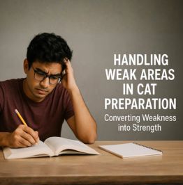 Handling Weak Areas in CAT Preparation: Converting Weakness into Strength