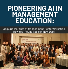 Pioneering AI in Management Education: Jaipuria Institute of Management Hosts “Marketing Rewired”...