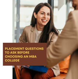 Placement Questions to ask before Choosing an MBA College in India