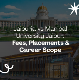 Jaipuria Jaipur vs Manipal Jaipur: Fees, Placements & ROI