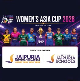Jaipuria Partners with Women’s T20 Asia Cup 2026 to Champion Ambition on...