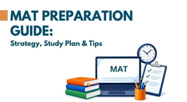 MAT Preparation Guide 2026: Strategy, Study Plan & Tips