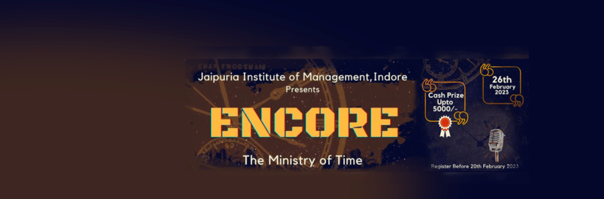 Jaipuria Indore Presents Encore Event