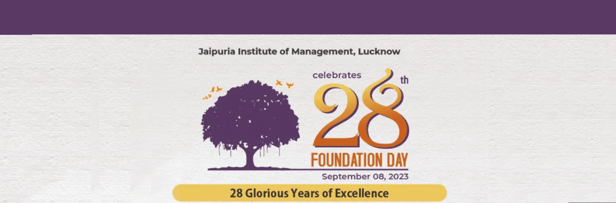 Jaipuria Lucknow celebrates 28th Foundation Day