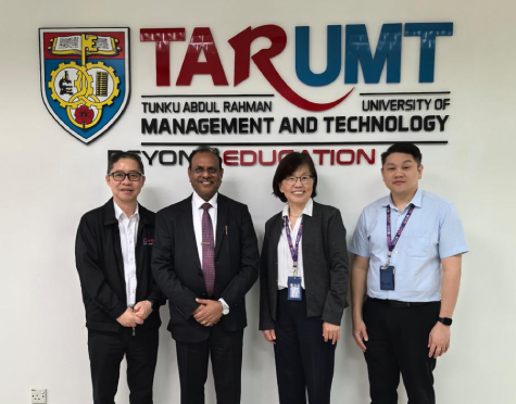 Visit of Dr Deepak Singh to TAR UMT Malaysia1