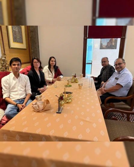Luncheon meeting with a delegation from the University of Brunswick, Canada