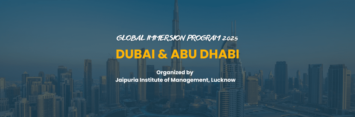 Jaipuria lucknow - Global Immersion Program 2025