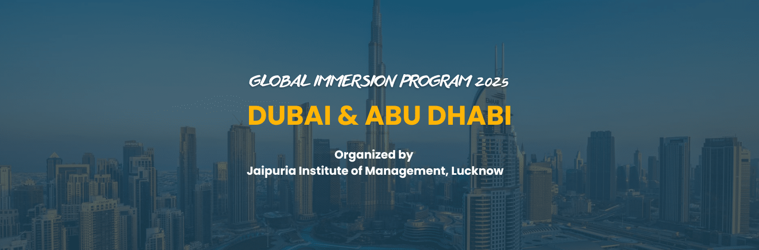Jaipuria lucknow - Global Immersion Program 2025