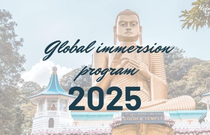 Global Immersion Program 2025 at Sri lanka Image