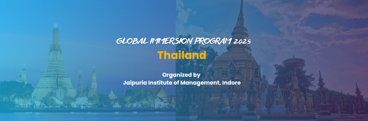 Jaipuria Indore - Global Immersion Program 2025-Thailand