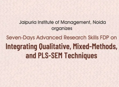 Seven Days Advanced research Skills FDP