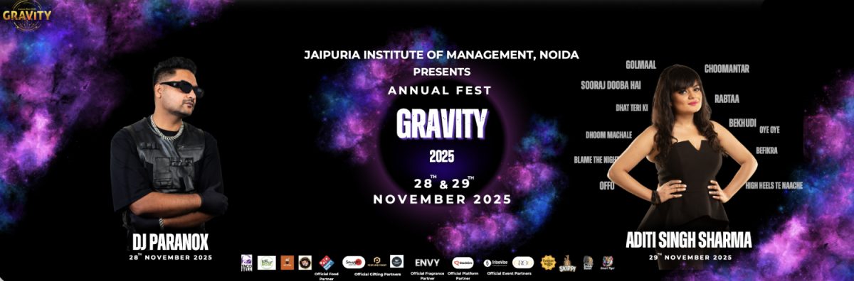 Jaipuria Annual Fest - Gravity 2025