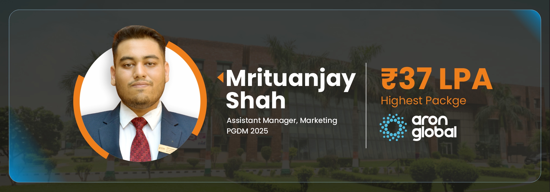 Mrituanjay Shah - Highest package