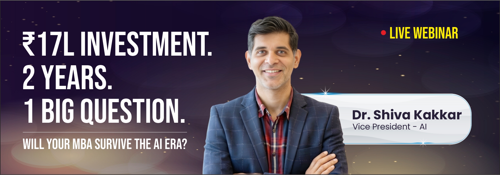 MBA AI ERA Webinar Jaipuria