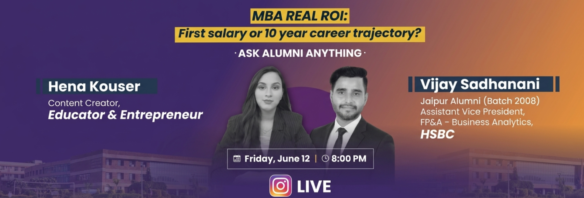  Ask Alumni Anything: MBA, Careers & Corporate Life