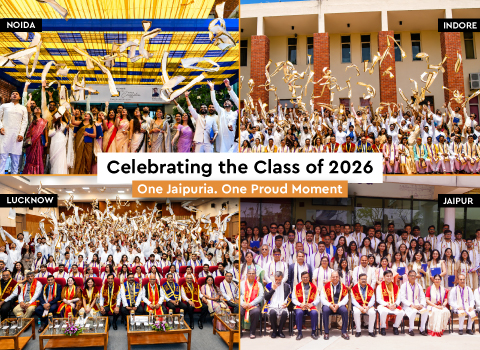 Celebrating the Class of 2026 - jaipuria Convocation