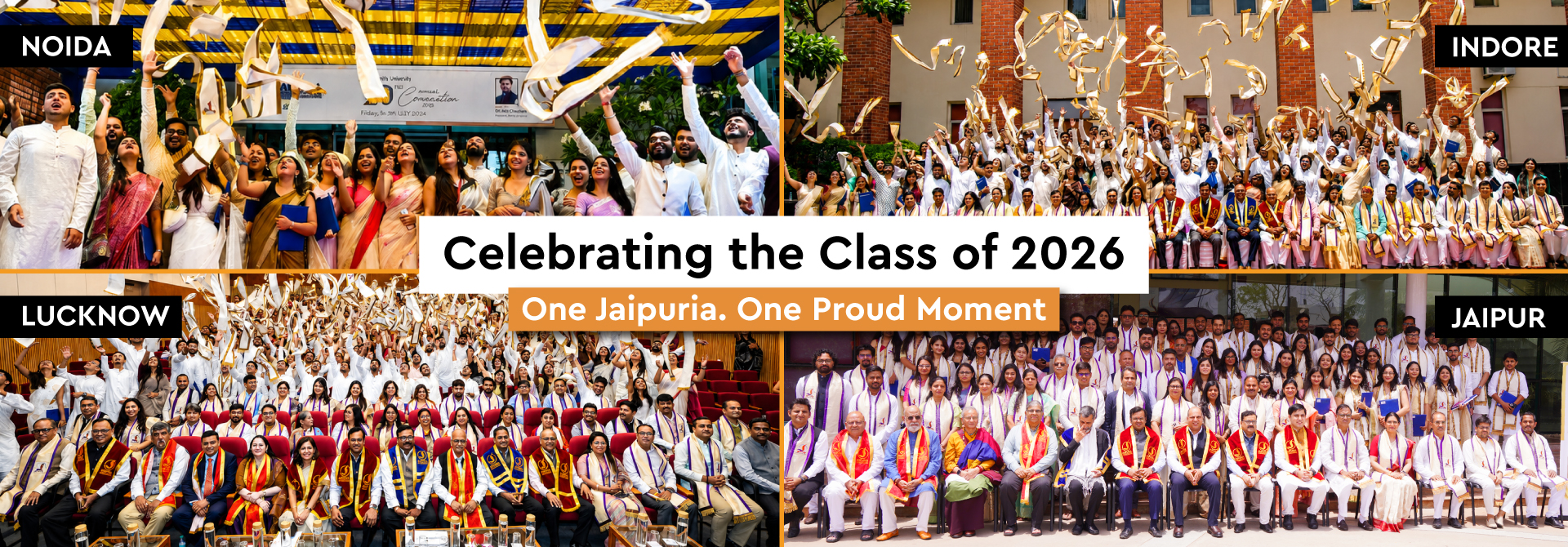 Celebrating the Class of 2026 - jaipuria Convocation