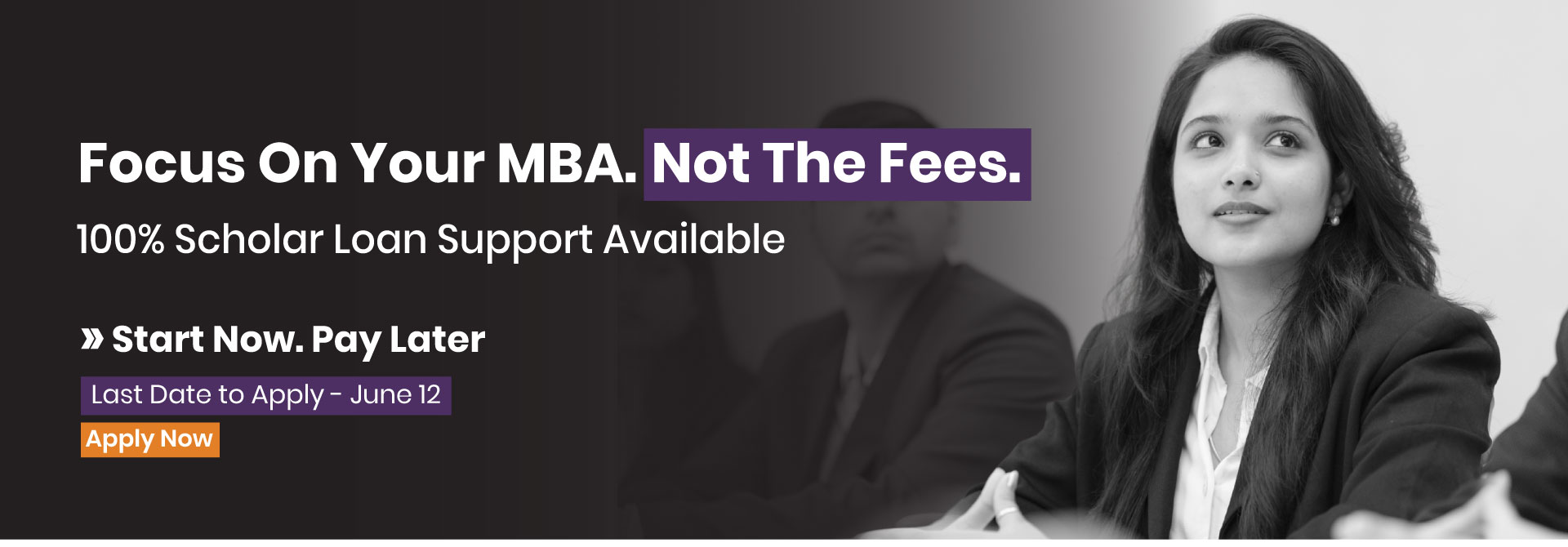 Focus on MBA not Fees
