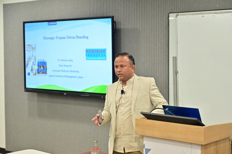 Session conducted by Dr Ramzan Sama