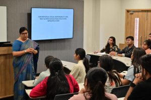 Session commenced with a welcome address by Dr. Varun Chotia, Dean – Academics