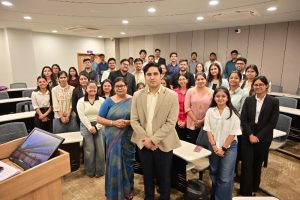 Session commenced with a welcome address by Dr. Varun Chotia, Dean – Academics