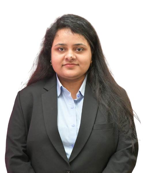 Professional head-and-shoulders portrait of a woman in a black blazer and light blue shirt.