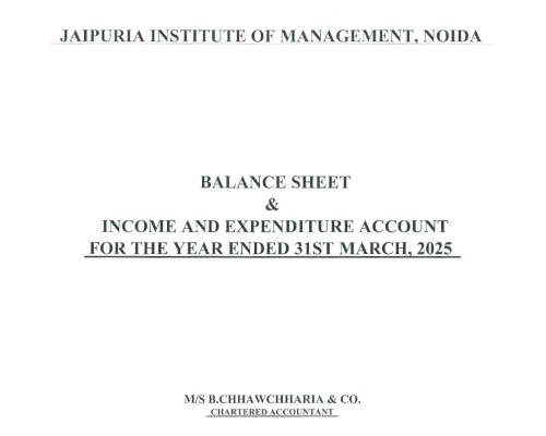 Balanced sheet