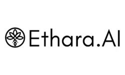 Ethara.AI logo: circular floral emblem left of the word Ethara.AI