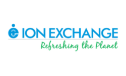 Ion Exchange logo: blue 'ION EXCHANGE' with circular icon on the left and green 'Refreshing the Planet' tagline.