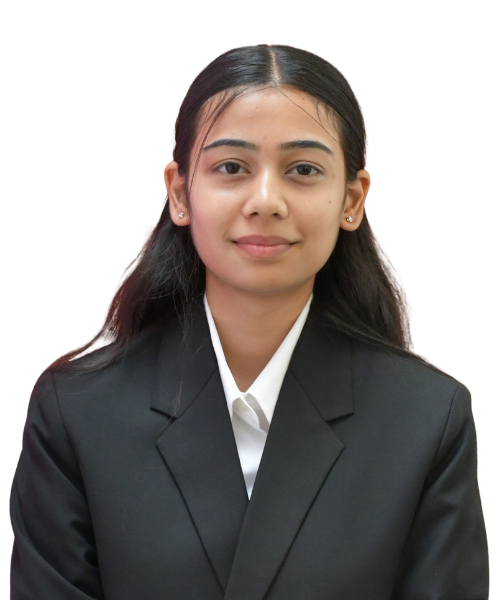 Professional head-and-shoulders portrait: woman in a black blazer and white shirt looking at the camera.