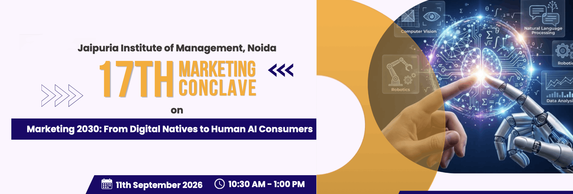 17th Marketing Conclave at Jaipuria Institute of Management, Noida