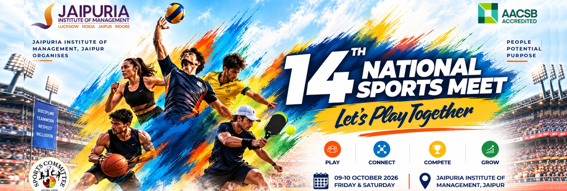 Jaipuria 14th National Sports meet
