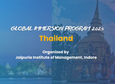 Jaipuria Indore - Global Immersion Program 2025-Thailand