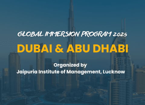 Jaipuria lucknow - Global Immersion Program 2025